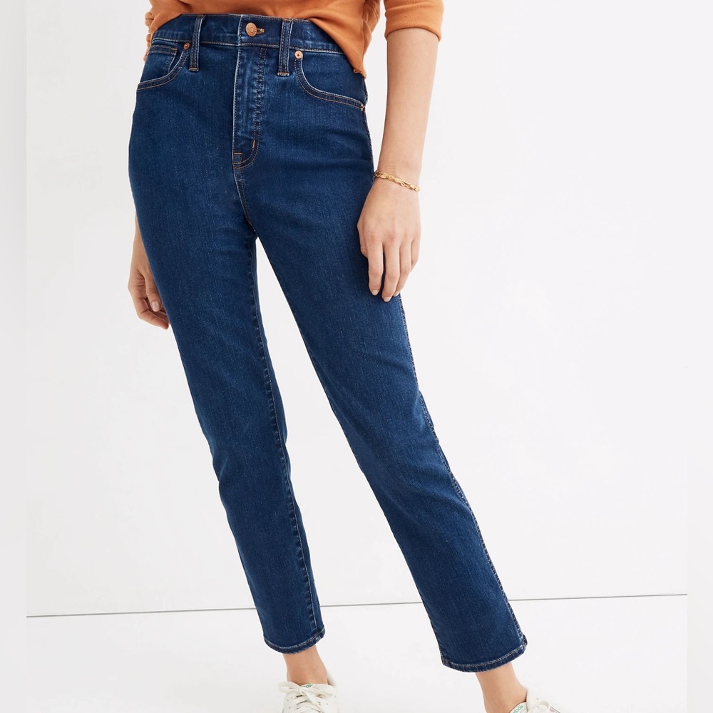Madewell High Waisted Stovepipe Jeans Size 26